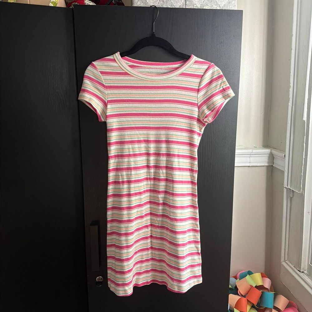 American Eagle striped mini dress